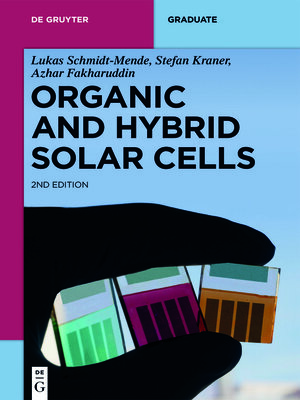 cover image of Organic and Hybrid Solar Cells